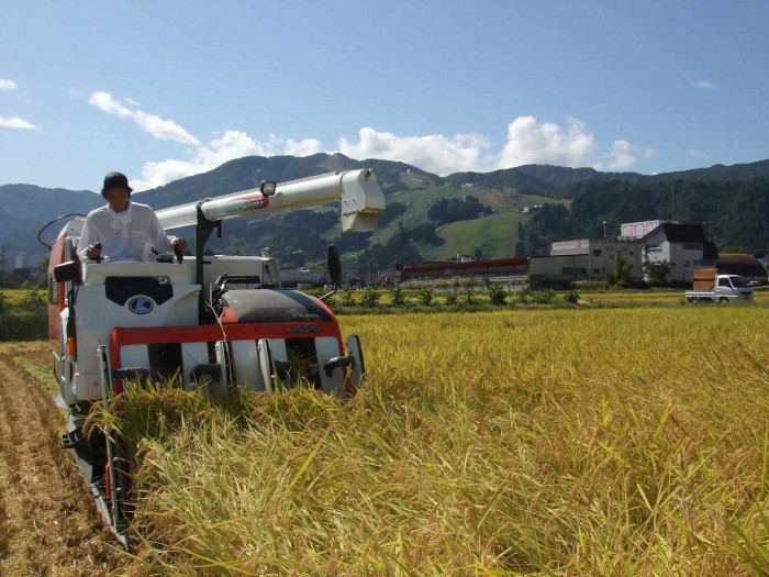 お米農家の農業用機械