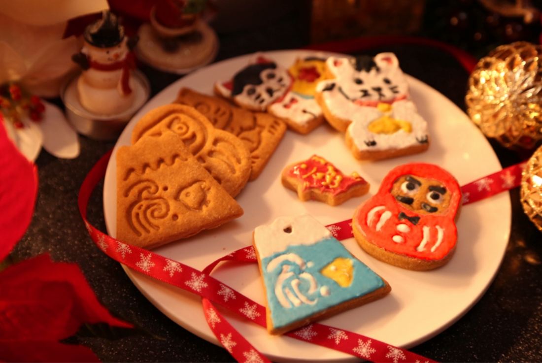 かわいい 和風クリスマスに 米粉のクリスマスクッキー ツナギのお米マガジン お米マイスター 米食味鑑定士が美味しいお米の情報をお届けするお米マガジン