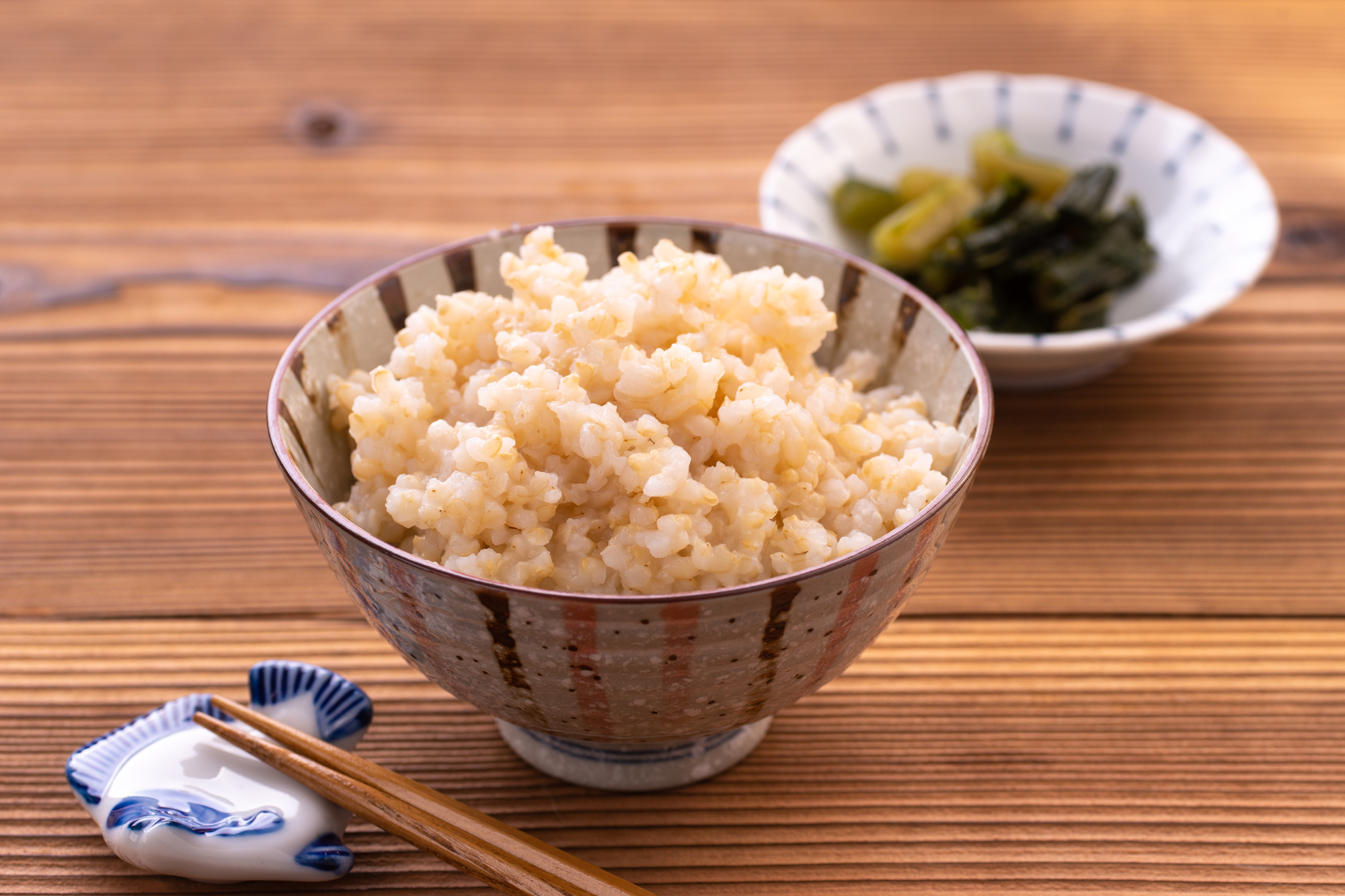 玄米の食事のイメージ