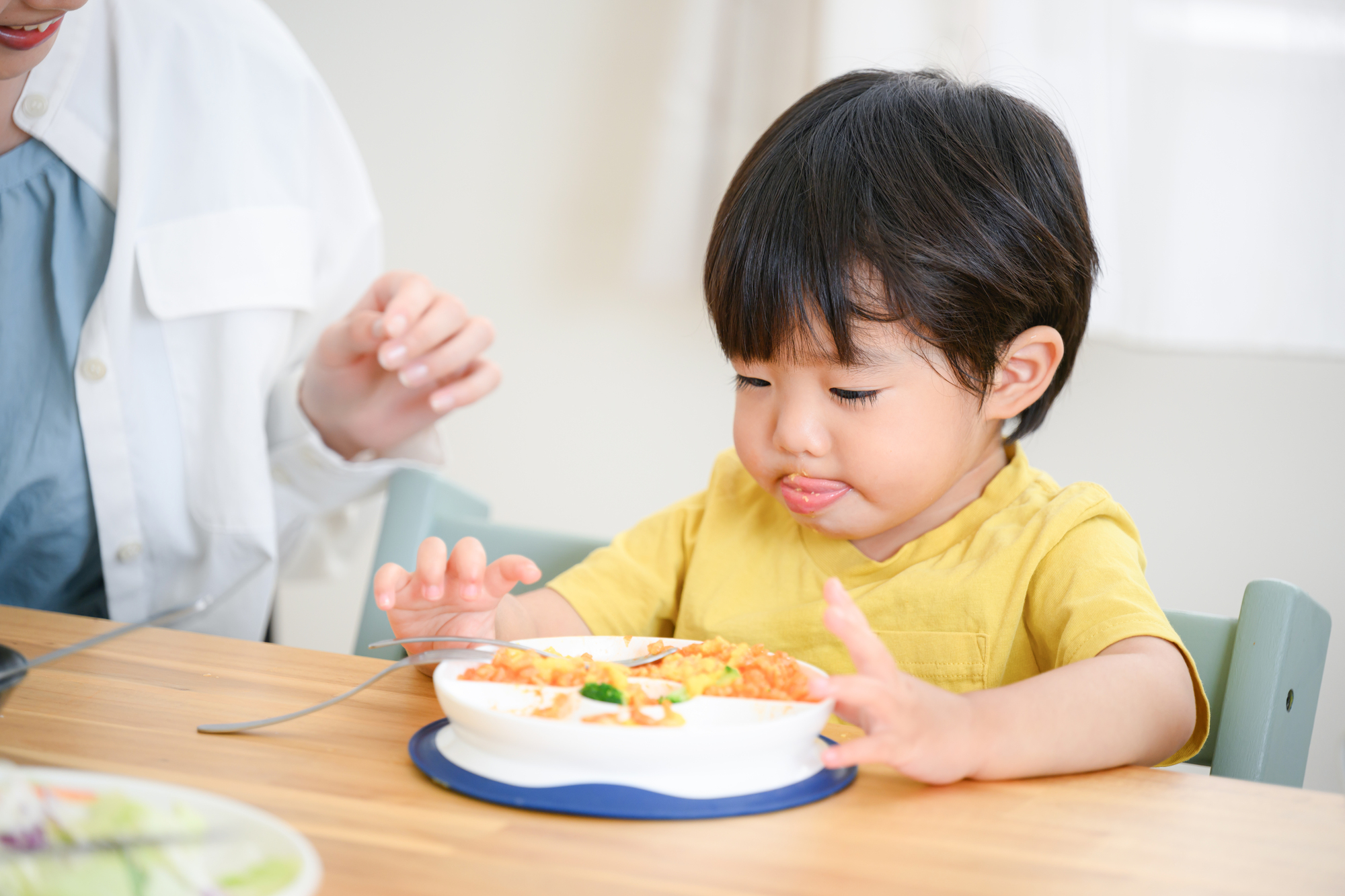 好き嫌いが始まってしまった幼児