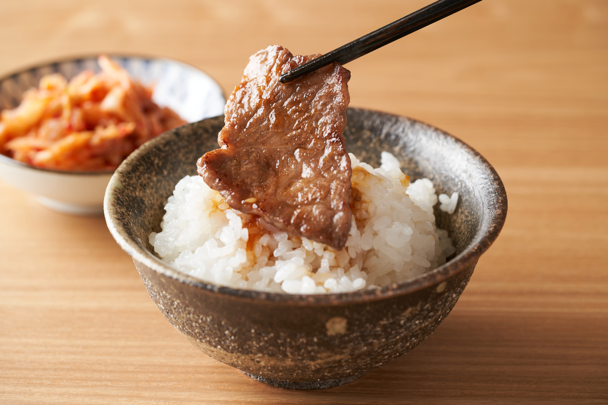 お肉と米のイメージ