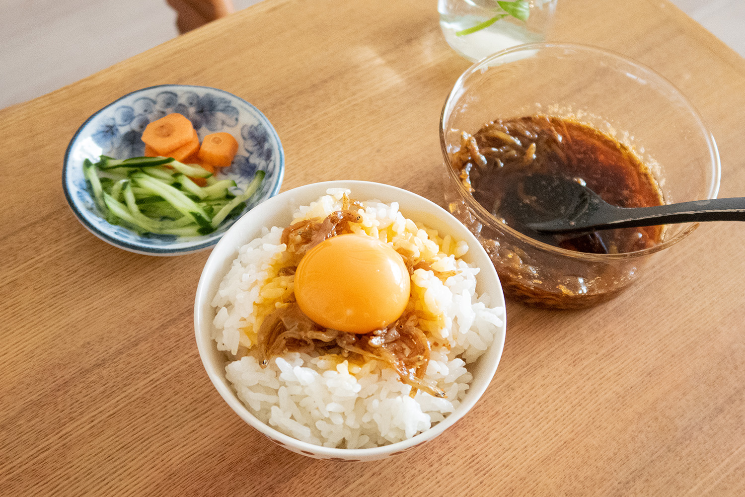 春しらすのごま油炒め