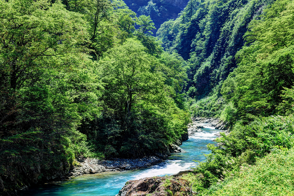 清津峡のイメージ