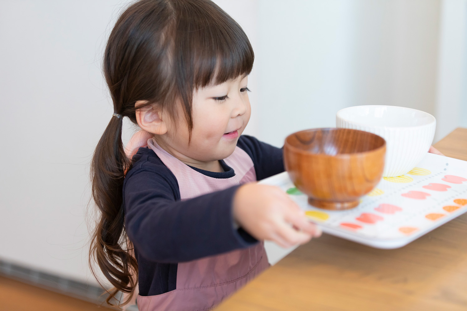 お味噌汁と子ども