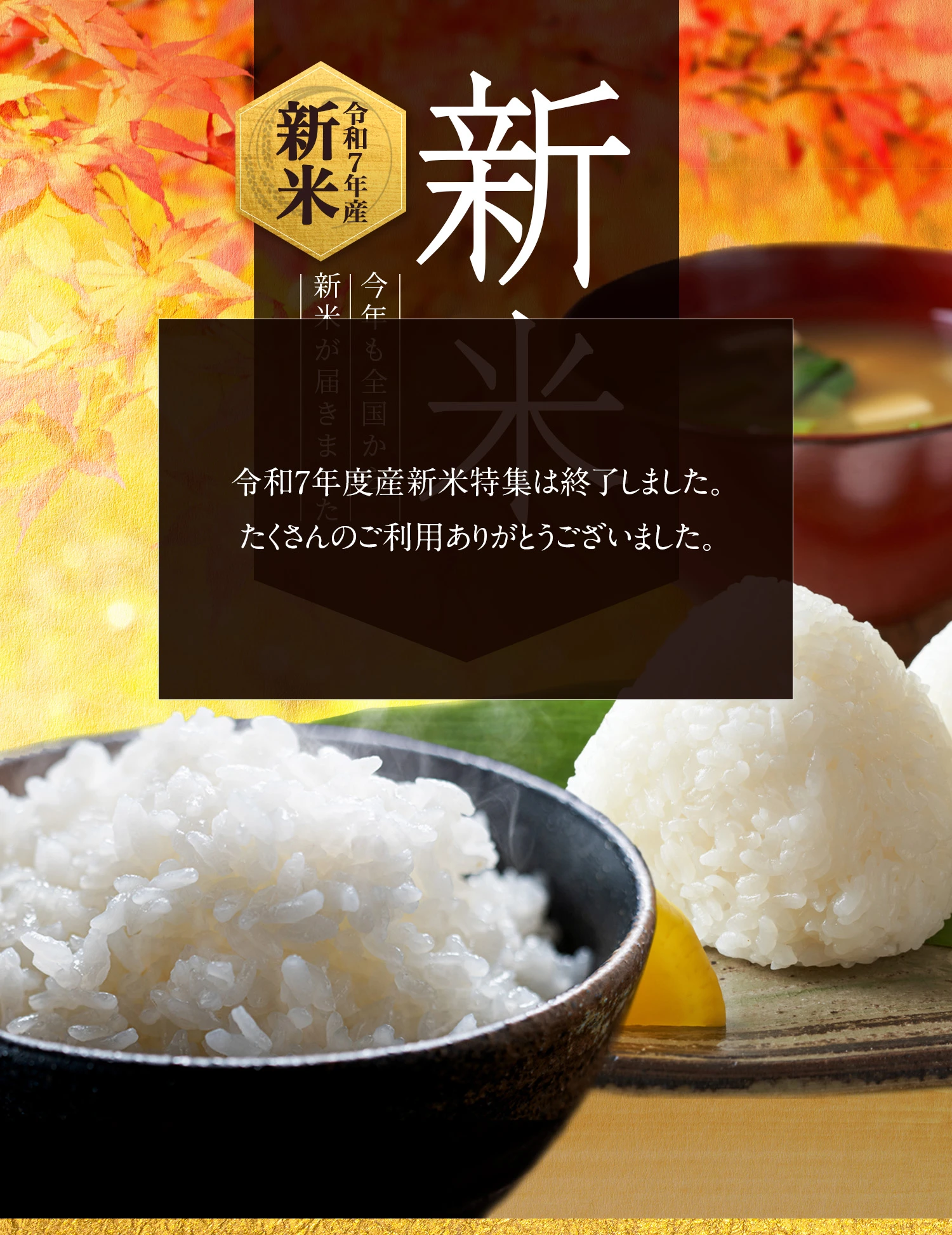 令和7年産 新米特集 | 美味しいお米の通販サイト【ツナギ】