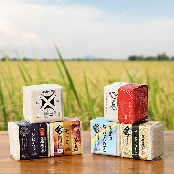 笠原農園さんの新潟県南魚沼市産6種ギフトセット(300g×6)