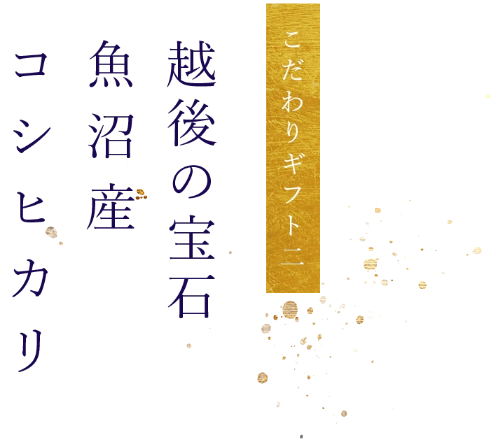 『越後の宝石』魚沼産コシヒカリ(特別栽培米) 2kg×2