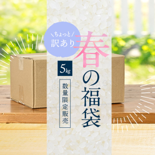 【福袋】ちょっと訳ありツナギの令和7年産『福袋米』5kg