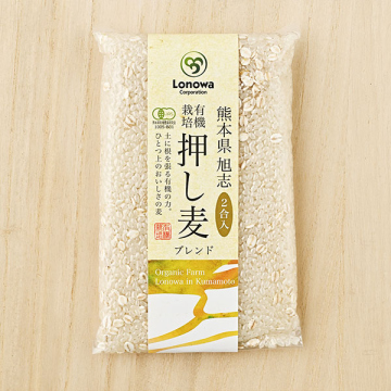 ろのわさんの熊本県菊池市産有機栽培押し麦 | 美味しいお米の ろのわさんの熊本県菊池市産有機栽培押し麦 | 美味しいお米の