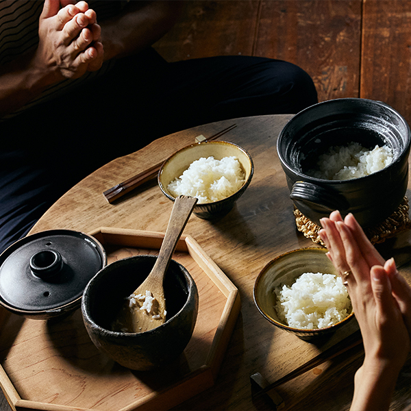 華月さんの大黒ごはん鍋 | 美味しいお米の通販サイト【ツナギ】|全国の