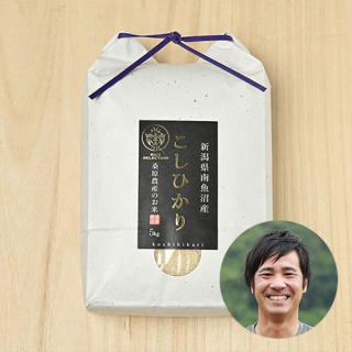 【新米出荷中!】桑原農産(桑原真吾)さんの新潟県南魚沼市産コシヒカリ