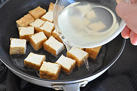 厚揚げの甘辛煮 厚揚げの甘辛煮