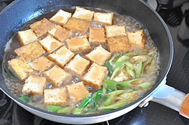 厚揚げの甘辛煮 厚揚げの甘辛煮